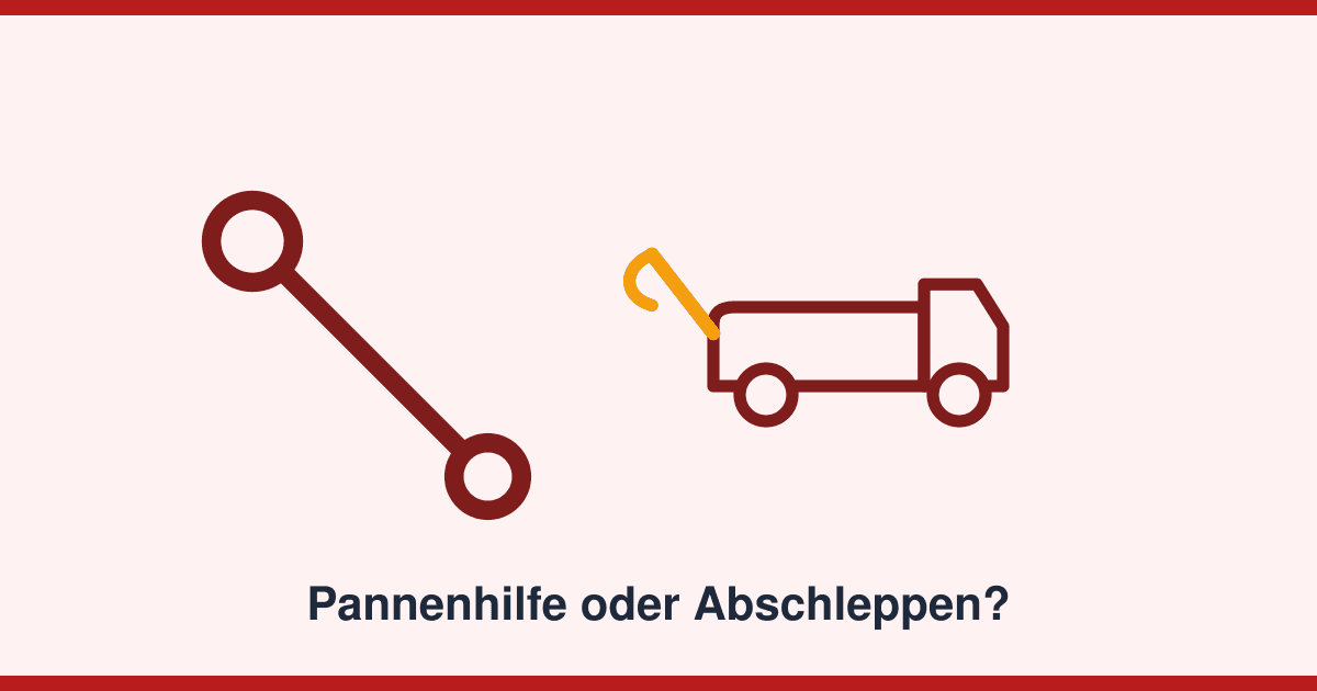 Pannenhilfe oder Abschleppen: Wo liegt der Unterschied — und wer entscheidet das?