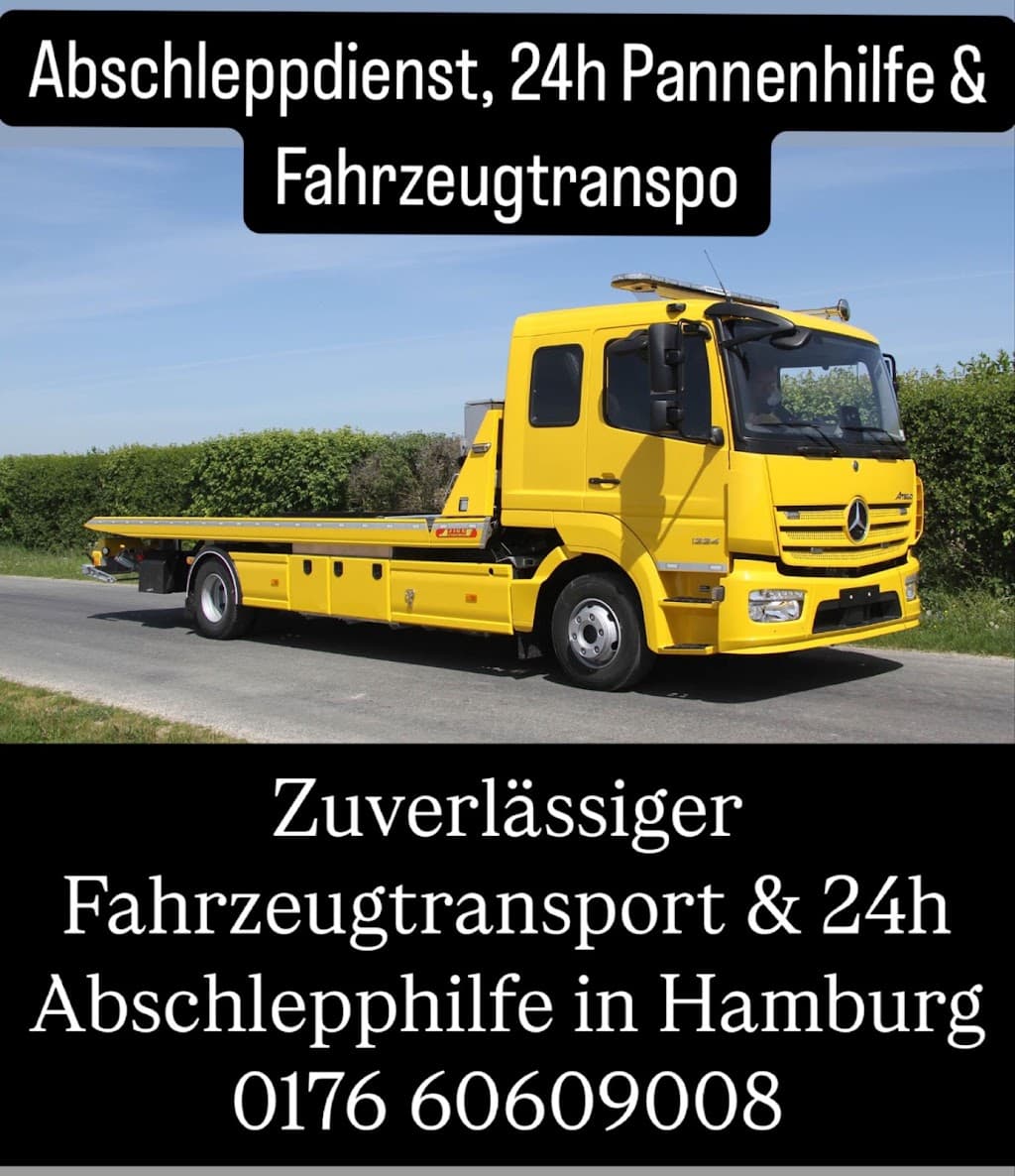 Faizi Abschleppdienst Hamburg -24h Pannenhilfe & Fahrzeugtransport