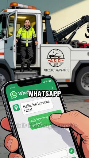 Abschleppdienst A&D Fahrzeugtransporte Berlin — Kundenfoto