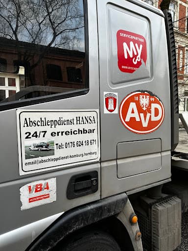 Abschleppdienst/Pannenhilfe u. Autoankauf HANSA Hamburg — Kundenfoto