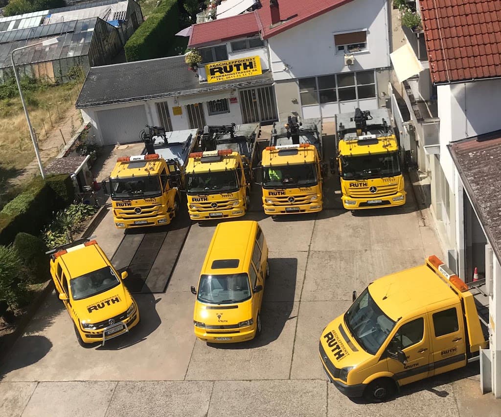 Abschleppdienst Ruth GmbH - 7 T / 24 Std. Notdienst / PKW + LKW bis 5,5Tonnen